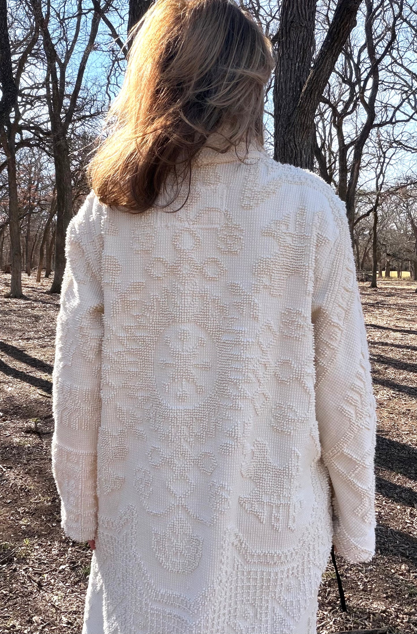 Phoebe French Chenille long Jacket size S/M