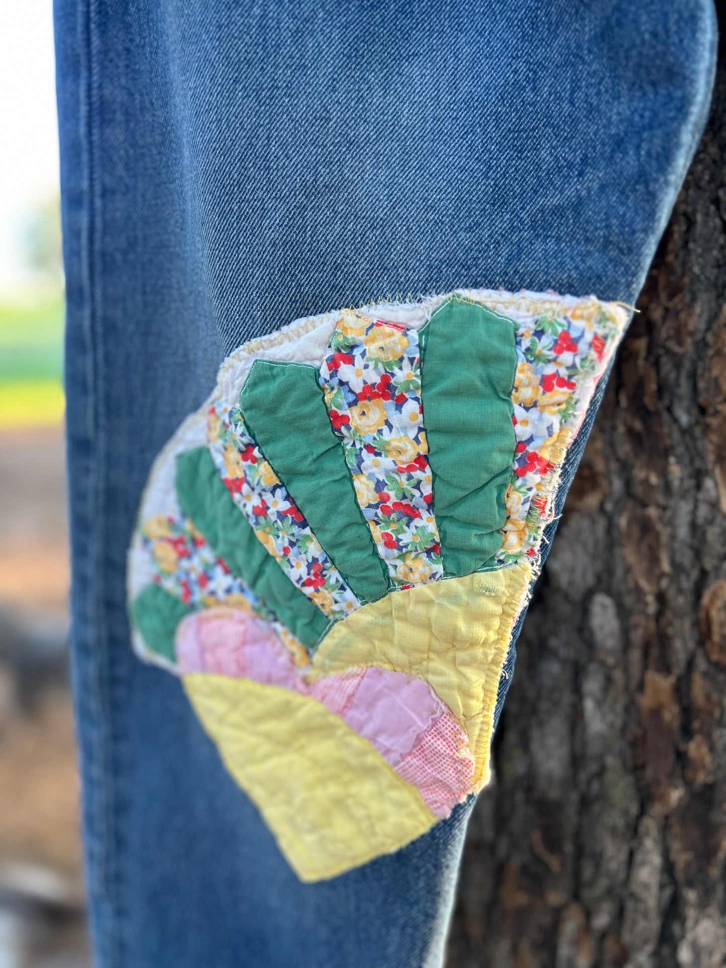 Patchwork 501 Levis size 32