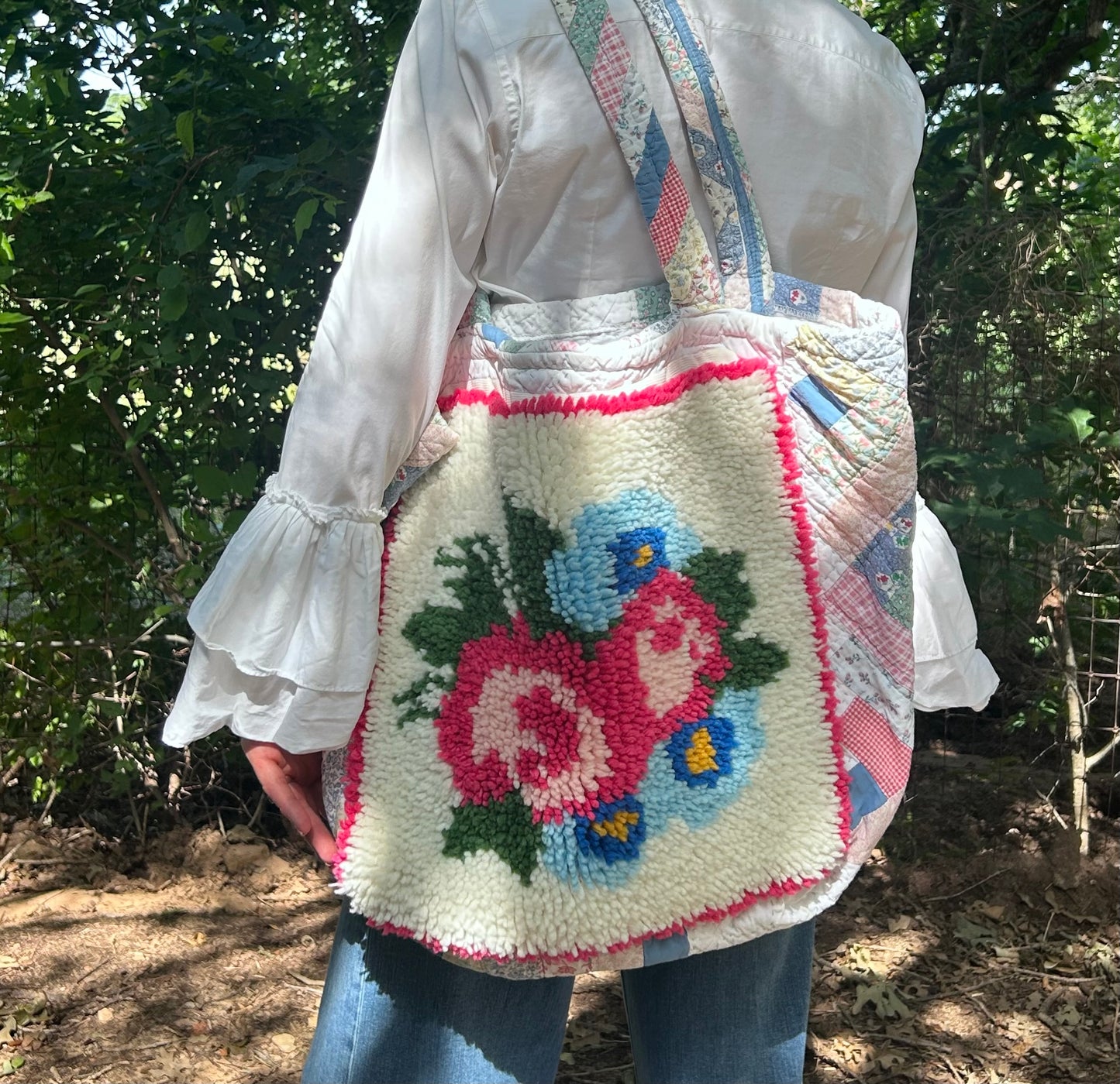 Floral Tote Bag