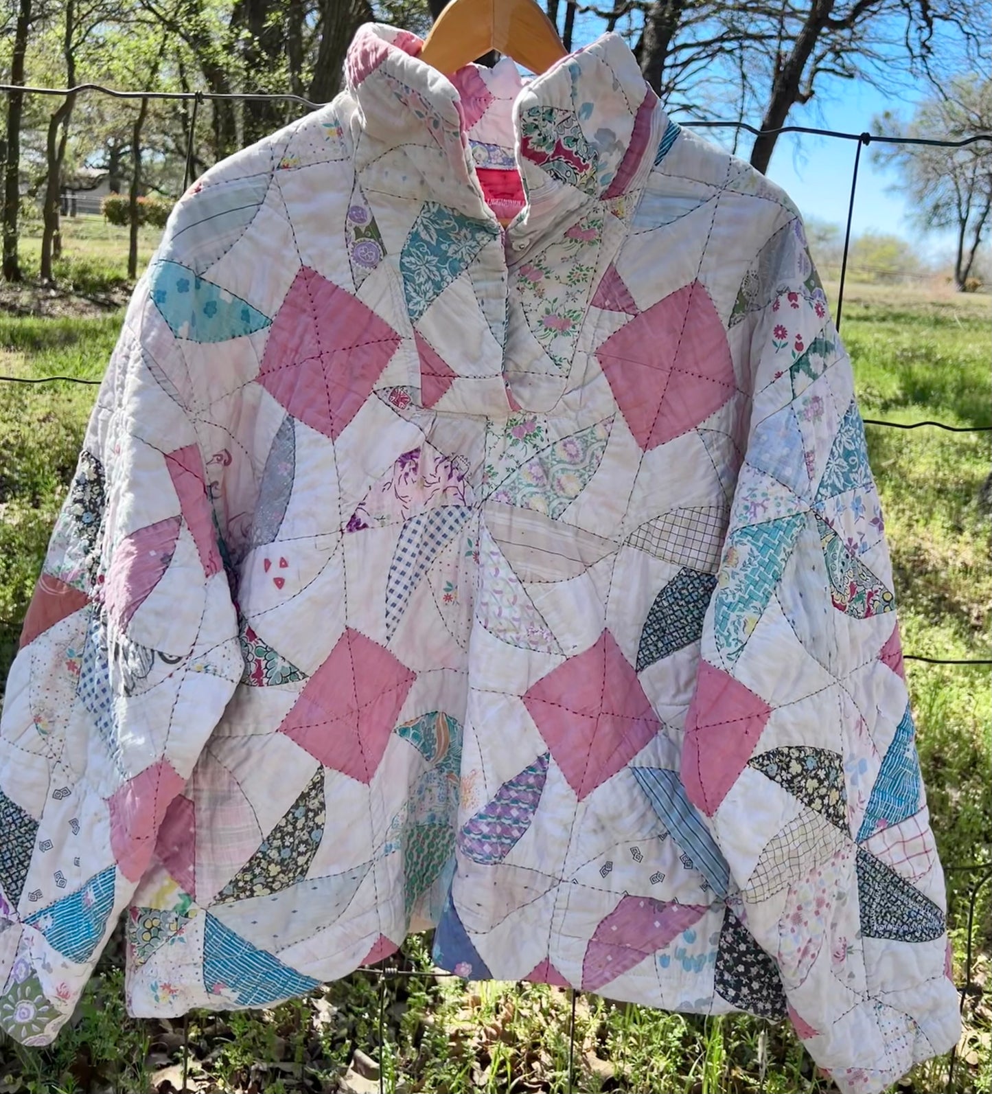 Gorgeous Spring Pinwheel Pullover
