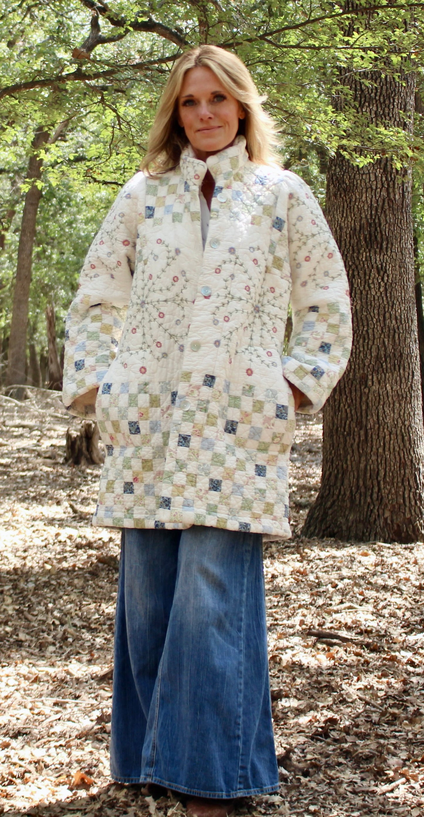 The Audrey quilt Coat size Small/Medium