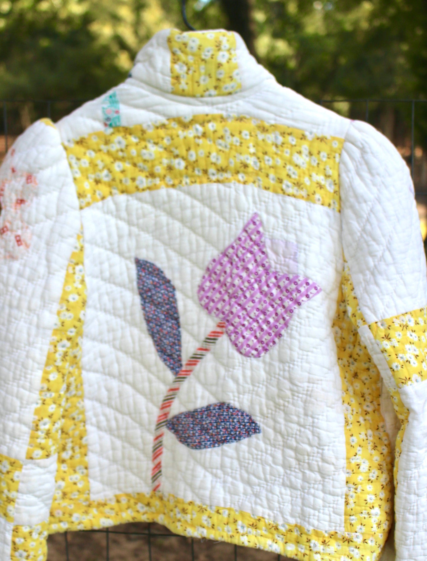 Jones Garden Quilt coat size Small