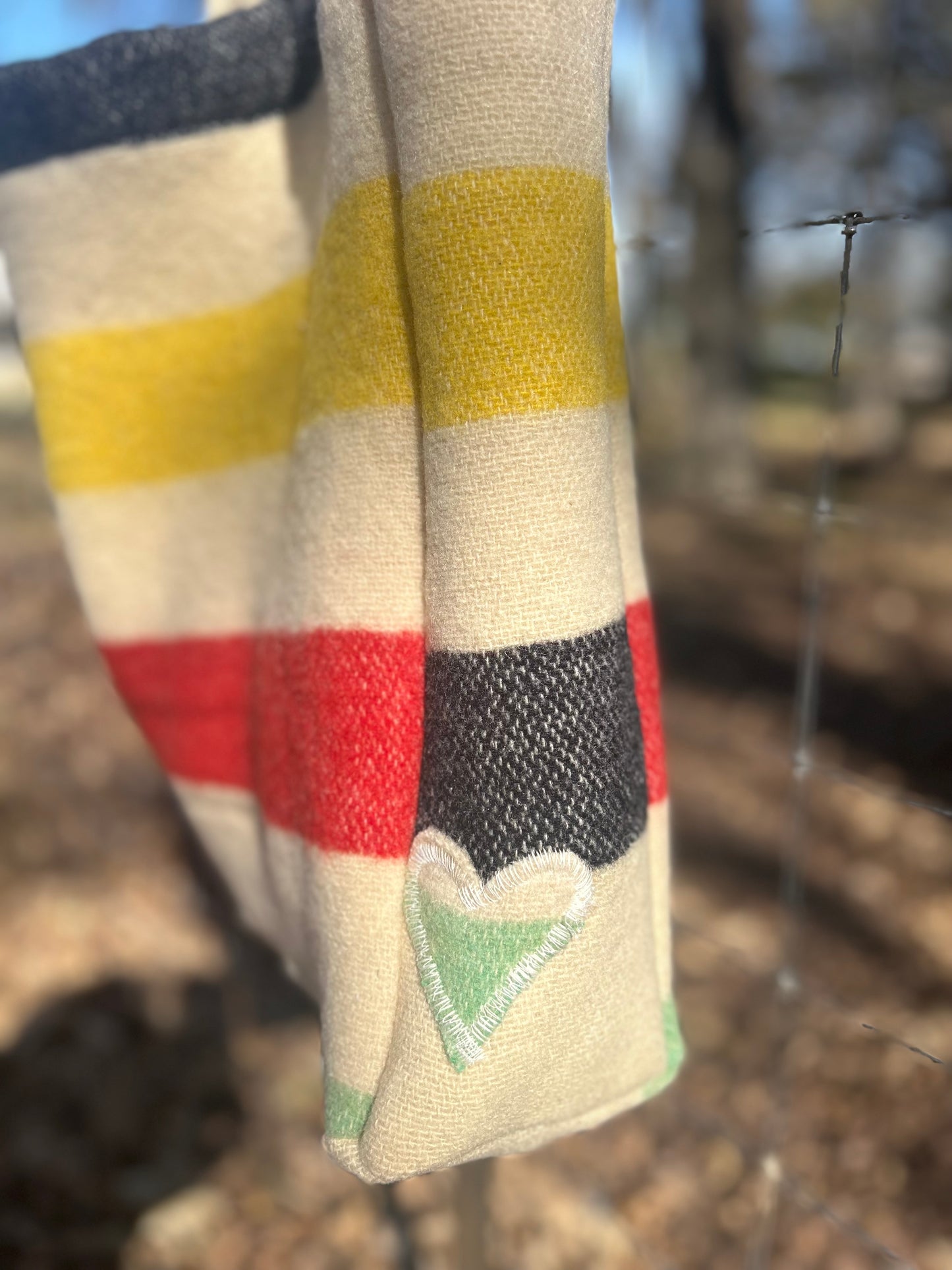 Hudson Bay Wool Tote Bag