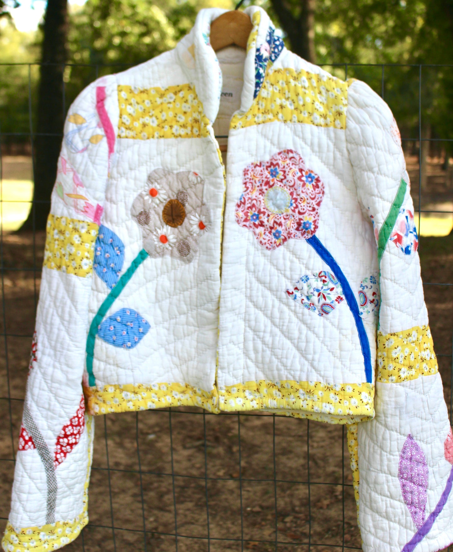 Jones Garden Quilt coat size Small