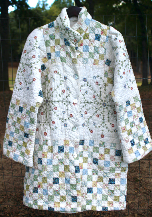 The Audrey quilt Coat size Small/Medium