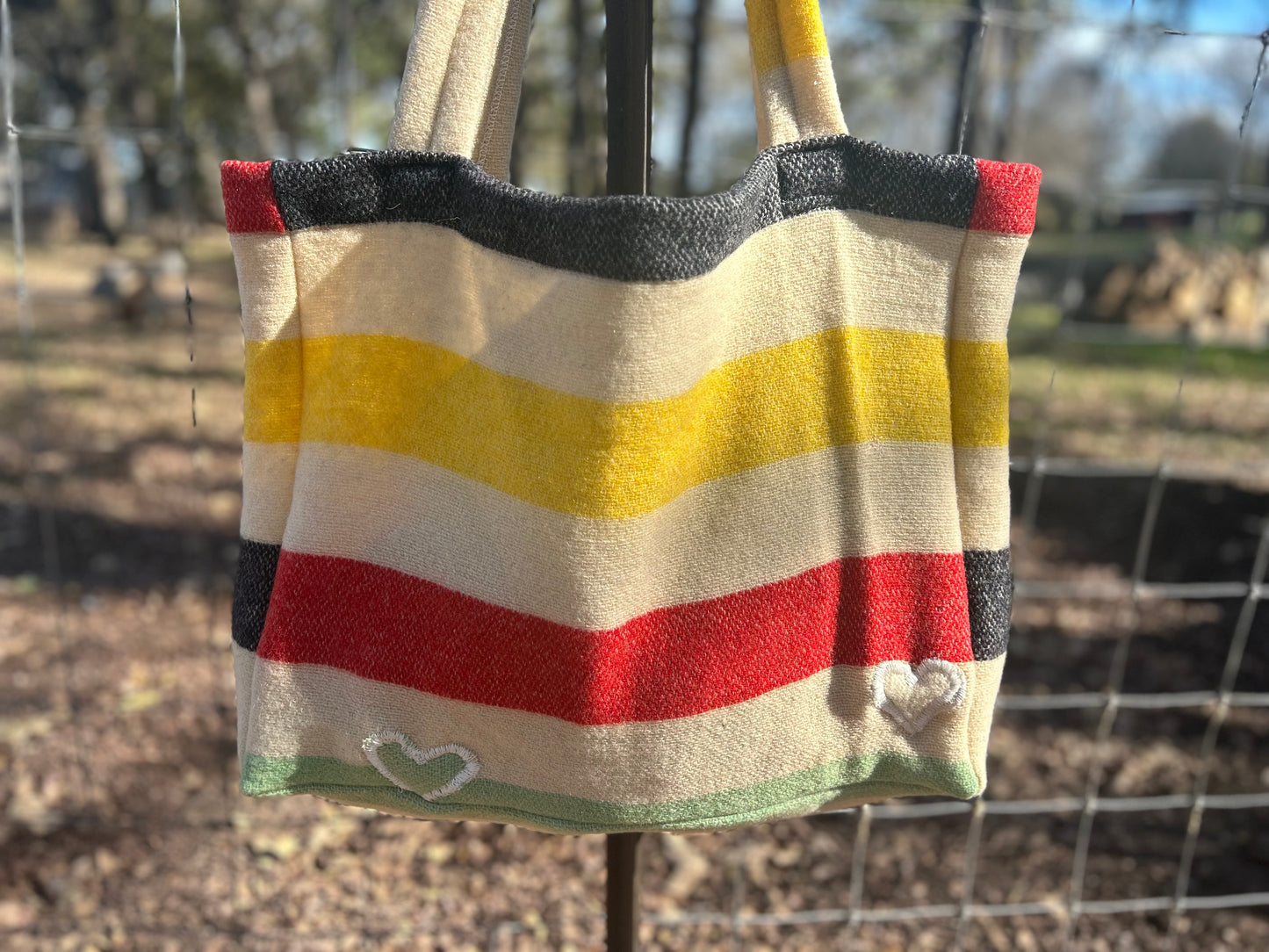 Hudson Bay Wool Tote Bag