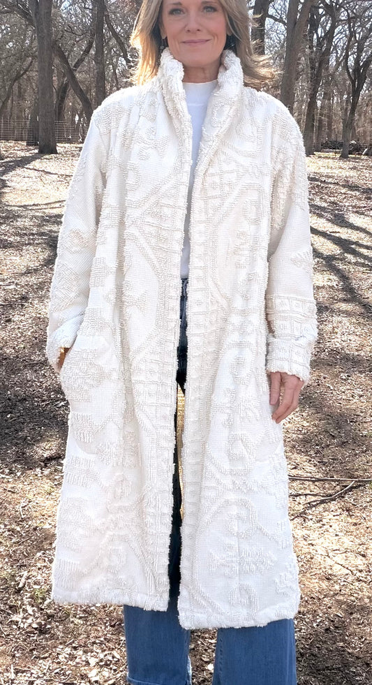 Phoebe French Chenille long Jacket size S/M