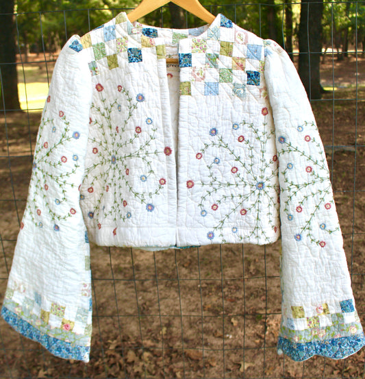 Floral Jacket size Large