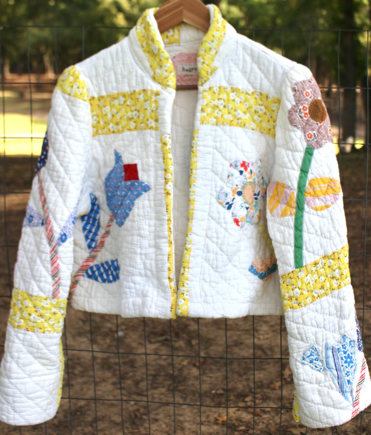 Jones coat “Flowers” size Medium