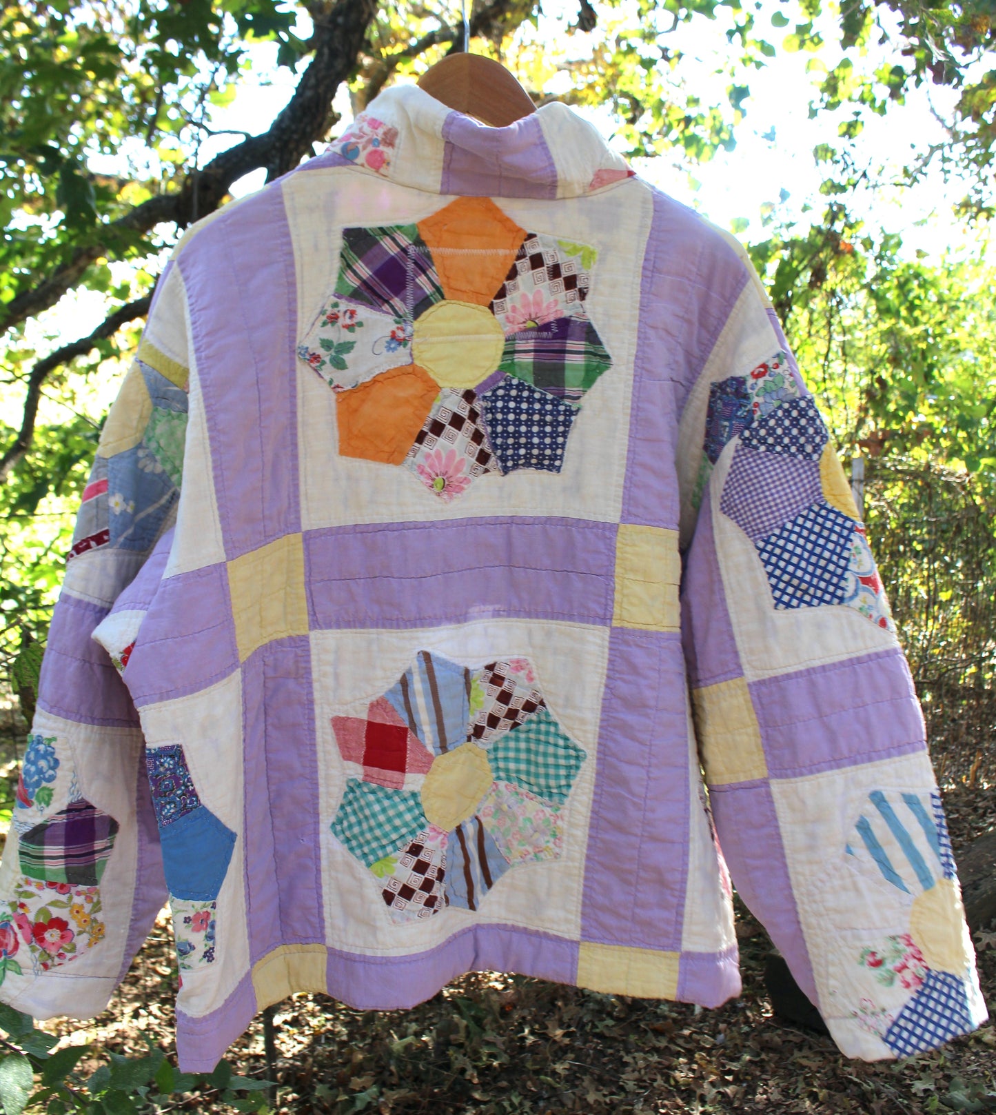 Dresden quilt Pullover