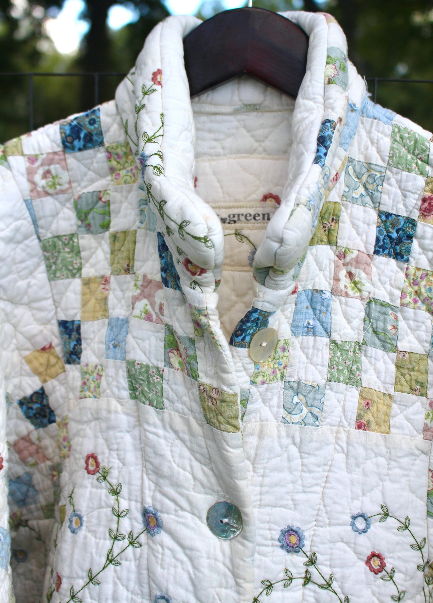 The Audrey quilt Coat size Small/Medium