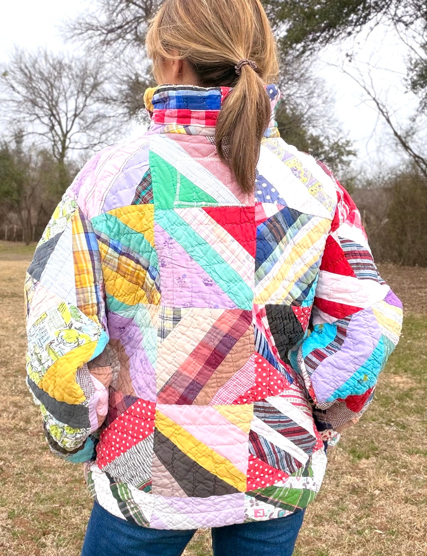 Color Block Pullover