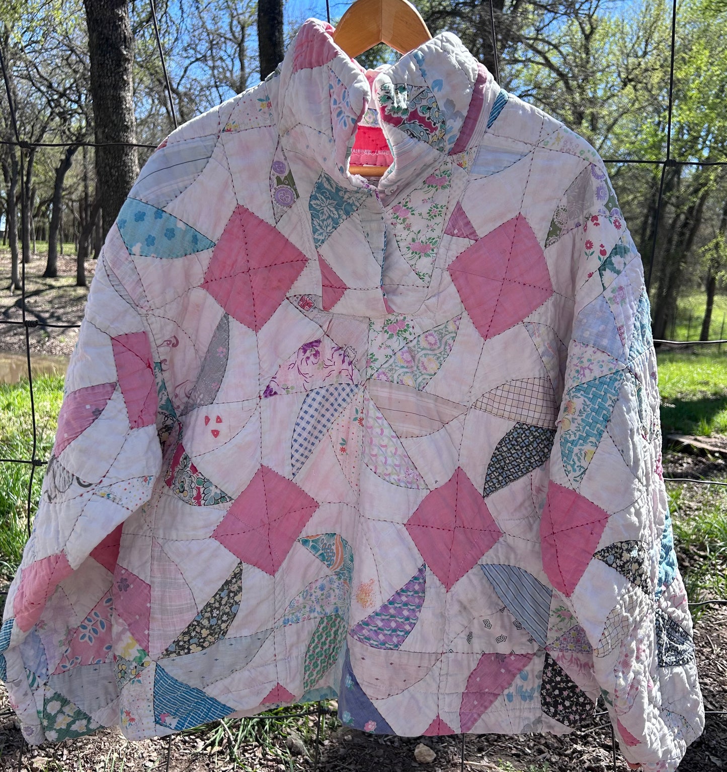 Gorgeous Spring  Pinwheel Pullover
