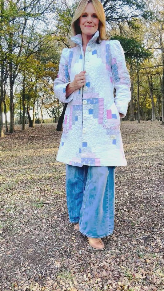 Audrey mid length size Small